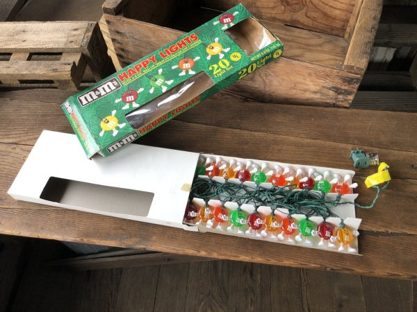 画像9: 90s Vintage M&M's Happy Lights 20 Light Set (A724)