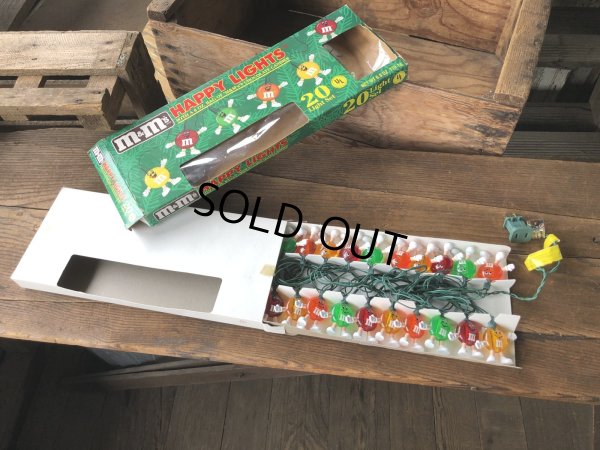 画像9: 90s Vintage M&M's Happy Lights 20 Light Set (A724)
