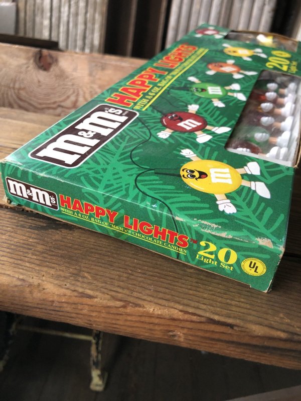 画像10: 90s Vintage M&M's Happy Lights 20 Light Set (A724)