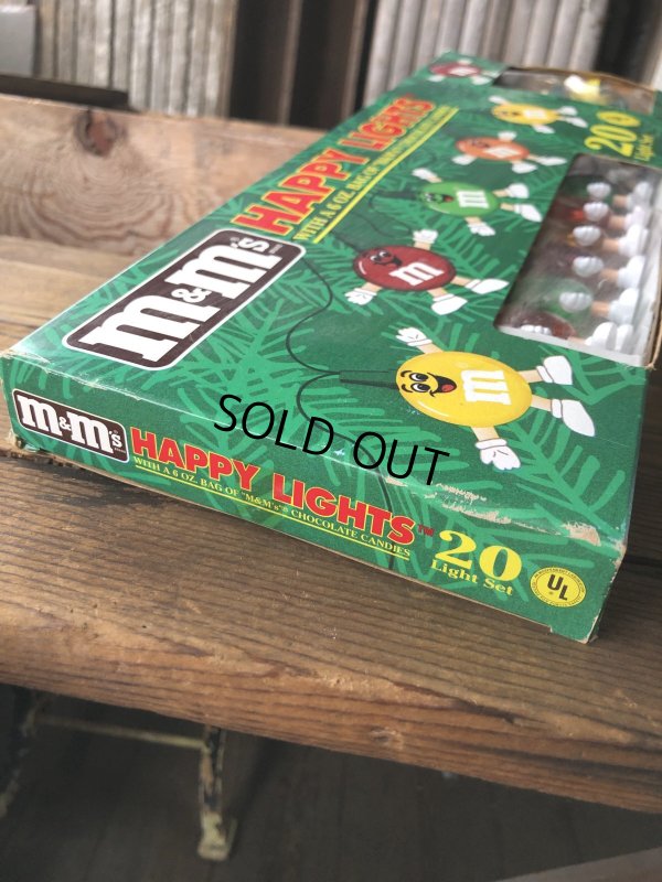 画像10: 90s Vintage M&M's Happy Lights 20 Light Set (A724)
