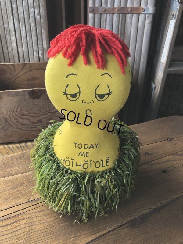 画像4: 60s Vintage Moody Mary Sad Happy Bored Furious 4 Sided Plush Doll (A725)