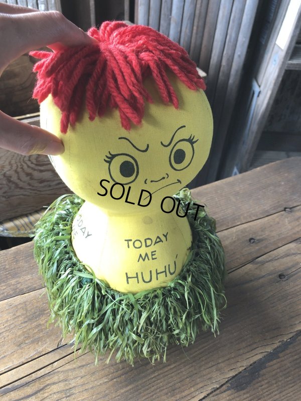 画像14: 60s Vintage Moody Mary Sad Happy Bored Furious 4 Sided Plush Doll (A725)