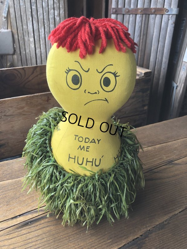 画像8: 60s Vintage Moody Mary Sad Happy Bored Furious 4 Sided Plush Doll (A725)