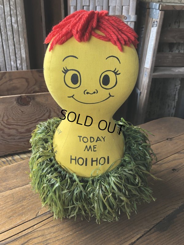 画像2: 60s Vintage Moody Mary Sad Happy Bored Furious 4 Sided Plush Doll (A725)