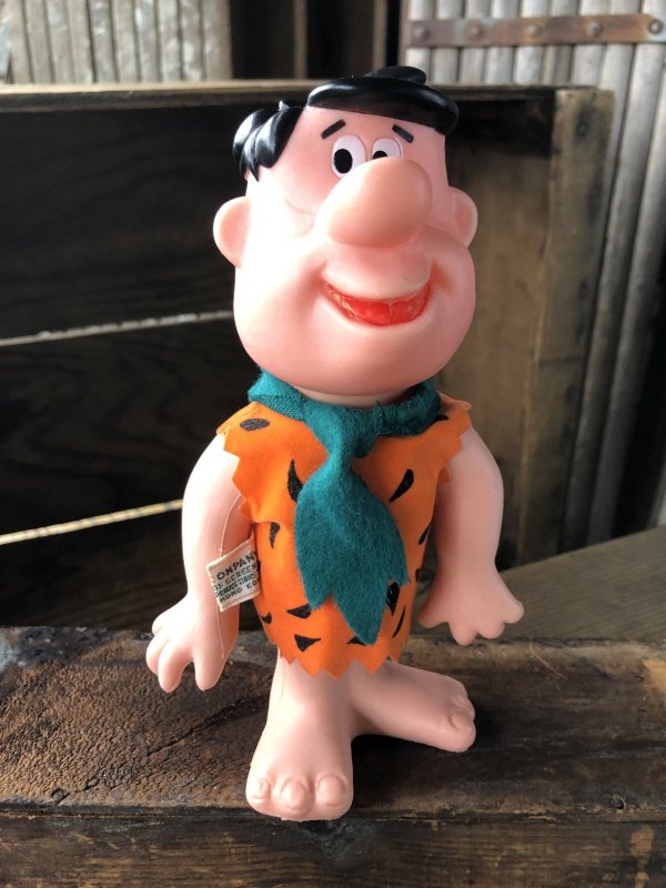 画像1: 70s Vintage R. Dakin The Flintstones Fred Figure (A731)
