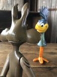 画像9: 〜70s Vintage R.Dakin Looney Tunes Wile E. Coyote and Road Runner Figure SET (A732) (9)