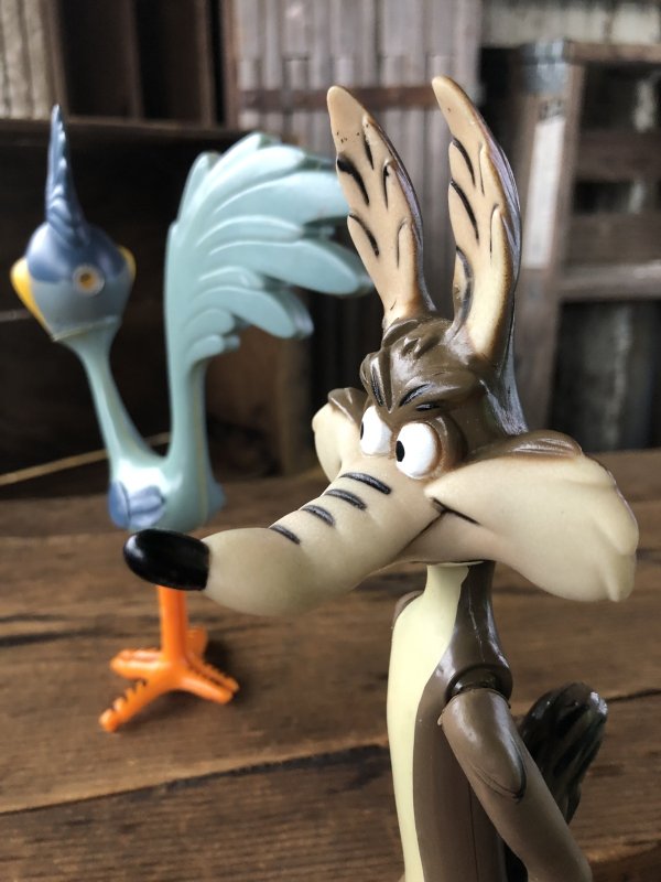 画像8: 〜70s Vintage R.Dakin Looney Tunes Wile E. Coyote and Road Runner Figure SET (A732)