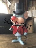 〜70s Vintage R.Dakin Looney Tunes  Figure Merlin The Magic Mouse (A740)
