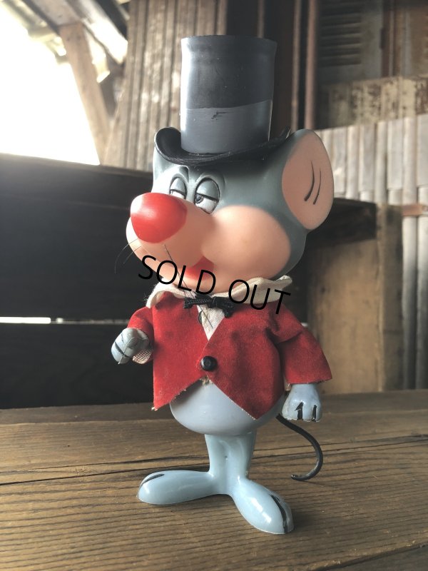 画像1: 〜70s Vintage R.Dakin Looney Tunes  Figure Merlin The Magic Mouse (A740)