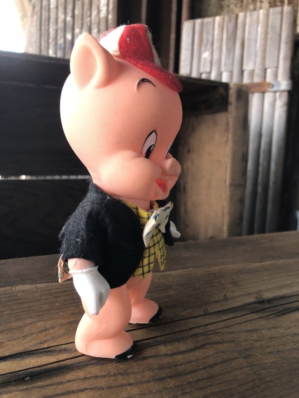 画像2: 〜70s Vintage R.Dakin Looney Tunes  Figure Porky Pig (A734)