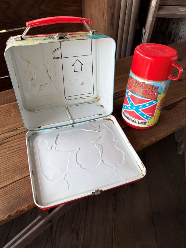 画像6: 80s Vintage The Dukes of Hazzard Lunch Box SET (A741)
