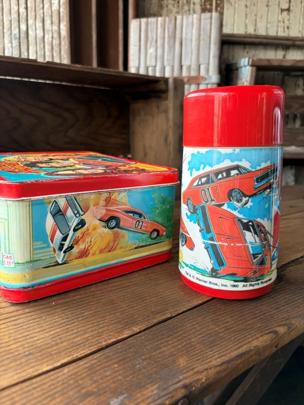 画像4: 80s Vintage The Dukes of Hazzard Lunch Box SET (A741)