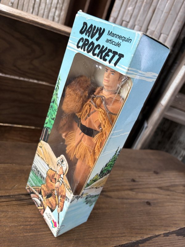 画像5: 80s Vintage Walt Disney Production Orli Jouet Davy Crockett Figure (A749)