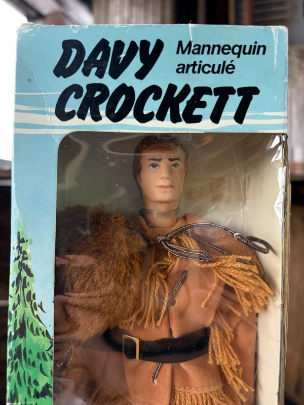 画像7: 80s Vintage Walt Disney Production Orli Jouet Davy Crockett Figure (A749)