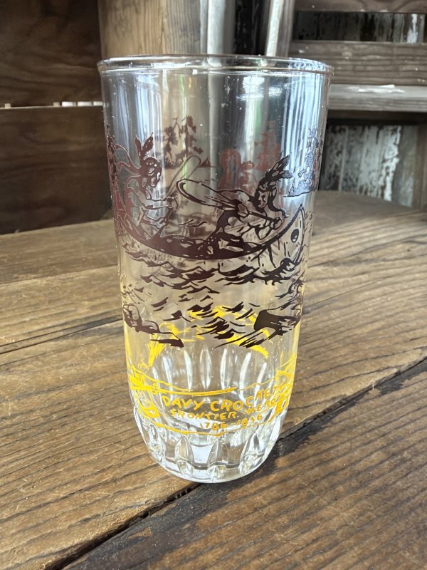 画像1: Vintage Hazel Atlas Davy Crockett Glass (A746)