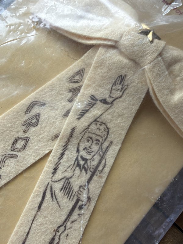 画像5: 50s Vintage  Davy Crockett Felt Tie (A747)