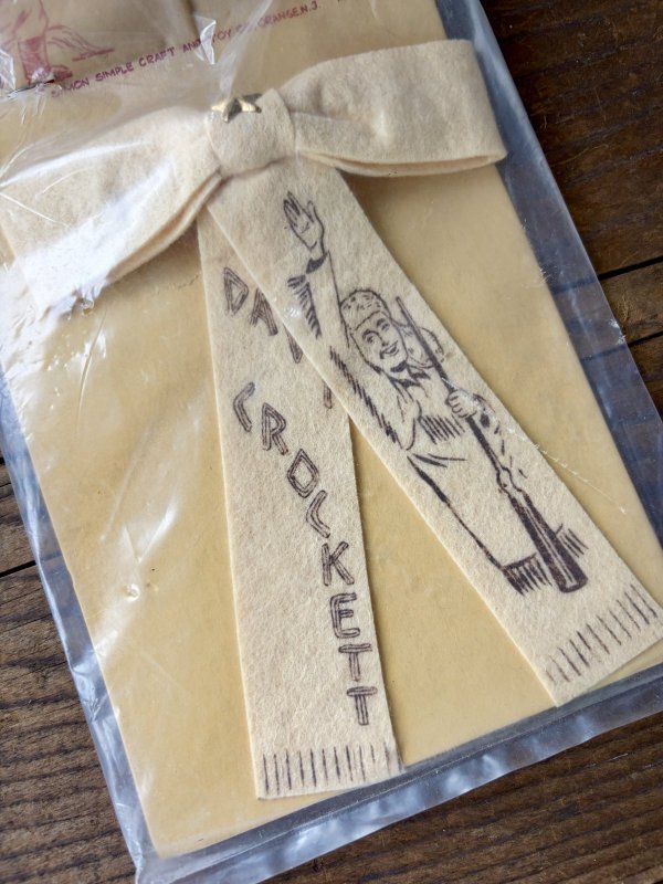画像4: 50s Vintage  Davy Crockett Felt Tie (A747)