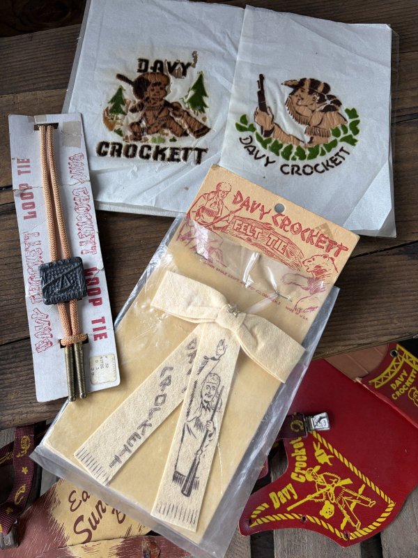 画像6: 50s Vintage  Davy Crockett loop Tie (A748)