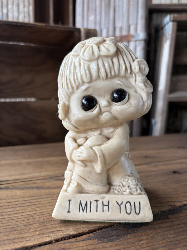 画像1: 70s Vintage Message Doll (A755)