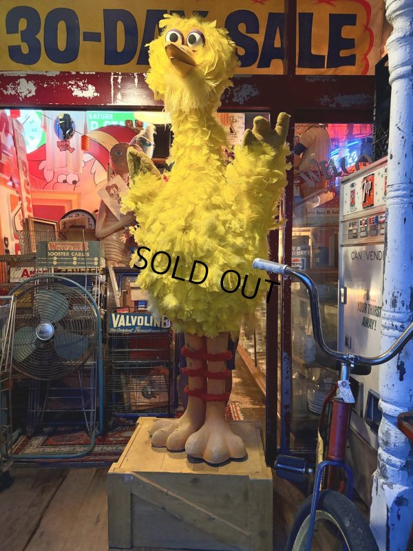 画像10: Vintage Advertising Sesame Street Big Bird Store Display Life size Statue RARE! Hard to Find! (A768)