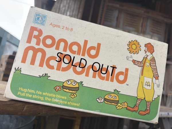 画像17: 70s Vintage Hasbro Ronald McDonald Whistle Doll w/box (A769)
