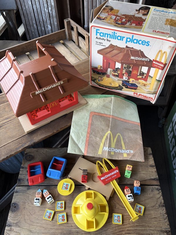 画像8: 70s Vintage McDonalds Playskool Familiar Places w/box (A770)
