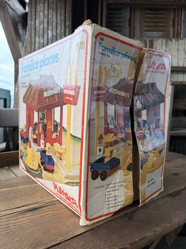 画像2: 70s Vintage McDonalds Playskool Familiar Places w/box (A770)