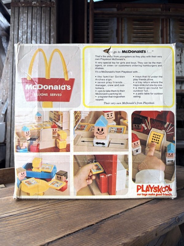 画像3: 70s Vintage McDonalds Playskool Familiar Places w/box (A770)