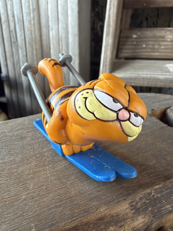 画像1: 80s Vintage Garfield PVC Figure (A775)  