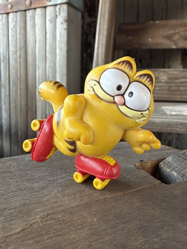 画像1: 80s Vintage Garfield PVC Figure (A772)  