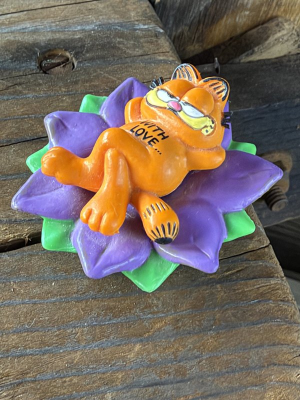 画像2: 80s Vintage Garfield PVC Figure (A788)  