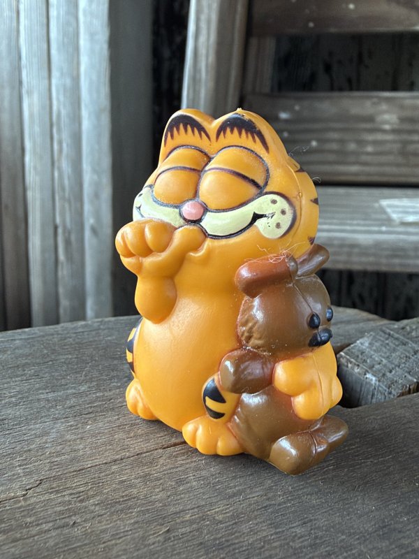 画像1: 80s Vintage Garfield PVC Figure (A779)  
