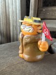 画像2: 80s Vintage Garfield PVC Figure (A778)   (2)