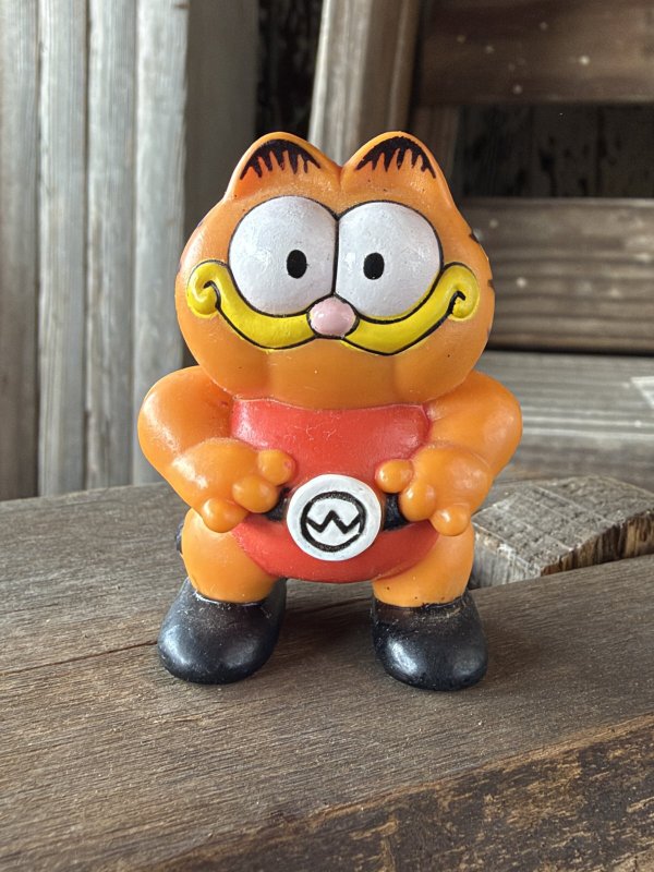 画像1: 80s Vintage Garfield PVC Figure (A786)  