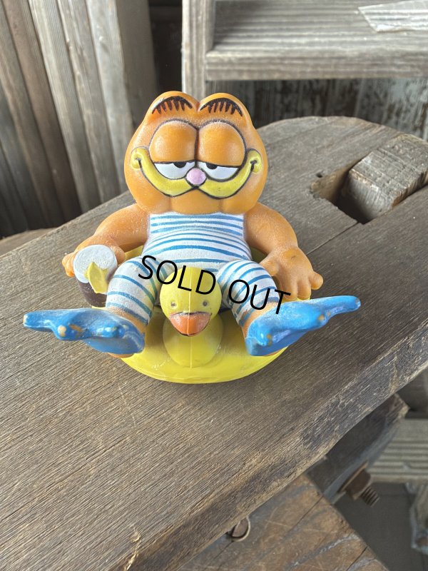 画像1: 80s Vintage Garfield PVC Figure (A782)  