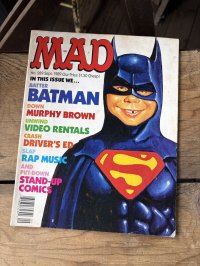 80s Vintage MAD Magazine No.289 Sept. 1989 (A797)