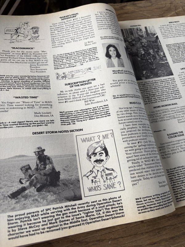 画像3: 90s Vintage MAD Magazine No.304 July 1991 (A805)