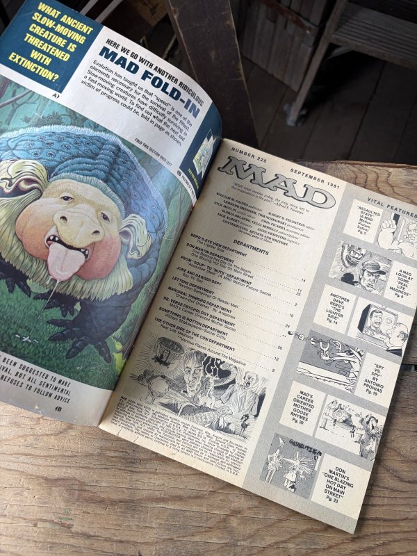 画像7: 80s Vintage MAD Magazine No.225 Sept. 1981 (A802)