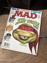 80s Vintage MAD Magazine No.291 December 1989 (A799)