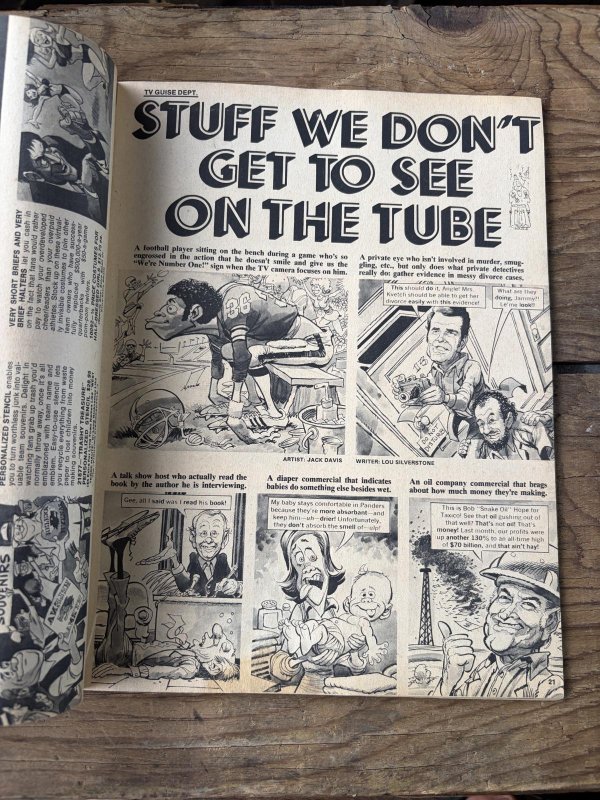 画像4: 80s Vintage MAD Magazine No.226 Oct. 1981 (A806)