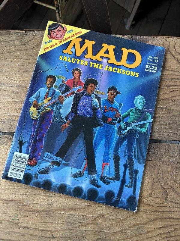 画像1: 80s Vintage MAD Magazine No.251 Dec. 1984 (A804)