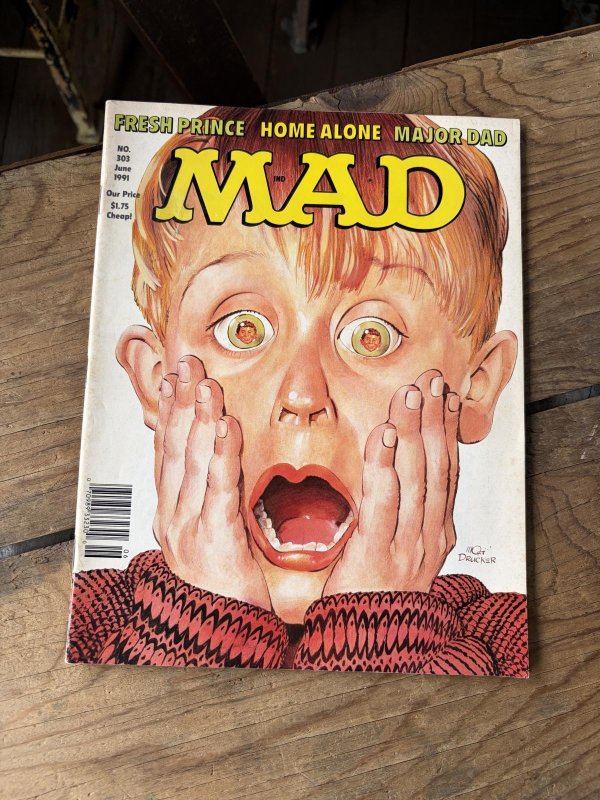 画像1: 90s Vintage MAD Magazine No.303 June 1991 (A796)