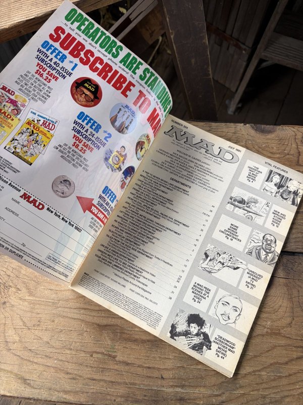 画像2: 90s Vintage MAD Magazine No.304 July 1991 (A805)