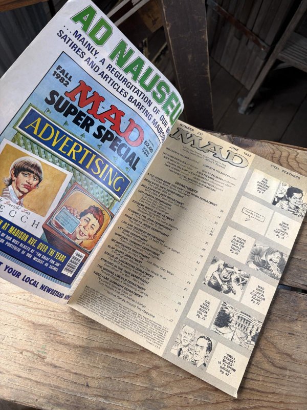 画像2: 80s Vintage MAD Magazine No.231 June 1982 (A805)