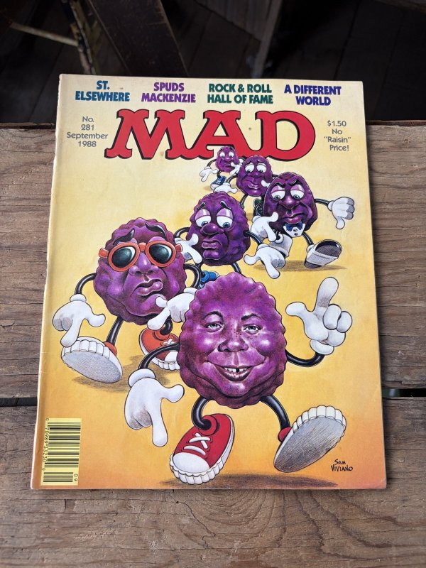 画像1: 80s Vintage MAD Magazine No.281 September 1988 (A815)