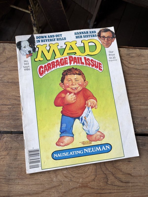画像1: 80s Vintage MAD Magazine No.265 Sept. 1986 (A816)