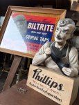 画像13: 〜50s Vintage BILTRITE GRIPLUG TAPS Advertising Store Display Sign (A818) (13)