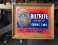 画像15: 〜50s Vintage BILTRITE GRIPLUG TAPS Advertising Store Display Sign (A818) (15)