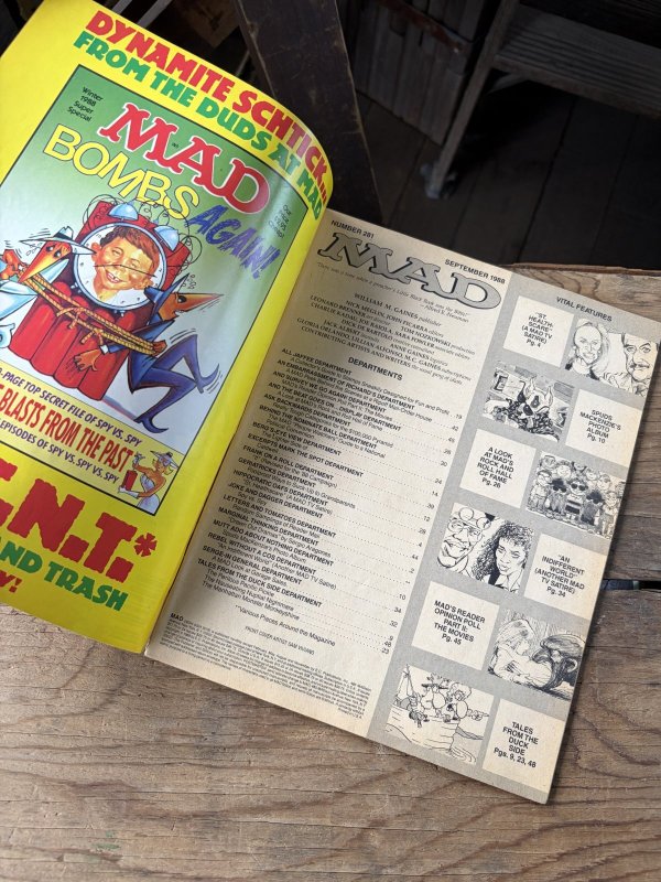 画像2: 80s Vintage MAD Magazine No.281 September 1988 (A815)