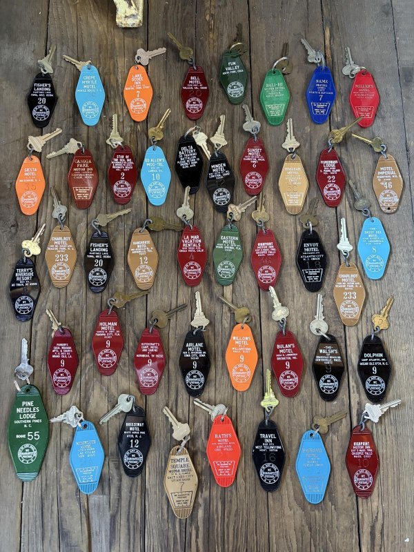 画像3: Vintage Motel Key STAR OF THE SEA INC #2 (A819)